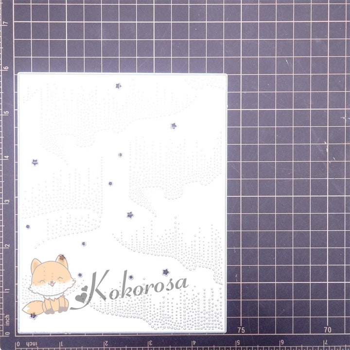 Kokorosa Metal Cutting Dies with Aurora Background Board