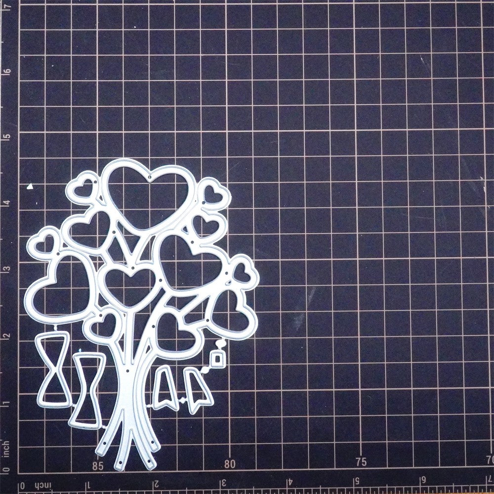 Kokorosa Metal Cutting Dies with Branch of Hearts