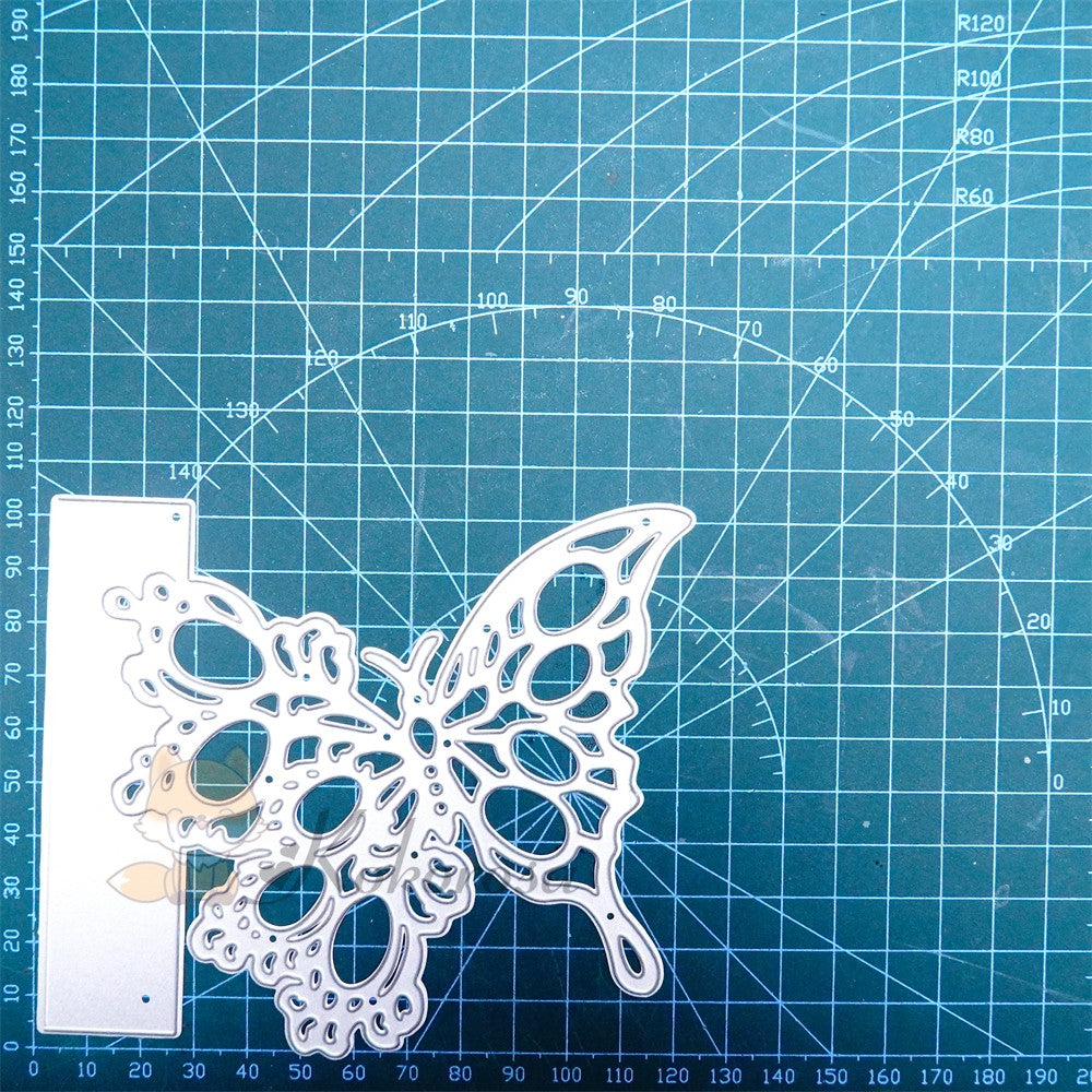 Kokorosa Metal Cutting Dies with Butterfly Border Board