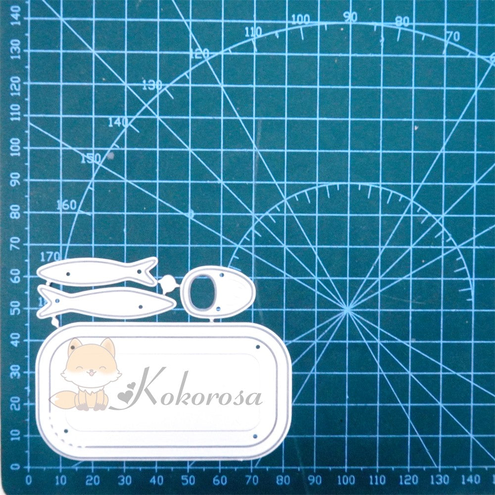 Kokorosa Metal Cutting Dies with Canned Sardines