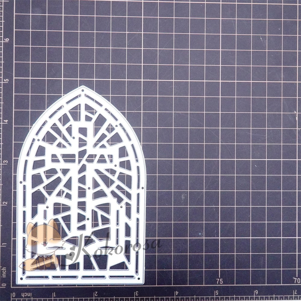 Kokorosa Metal Cutting Dies with Church Window