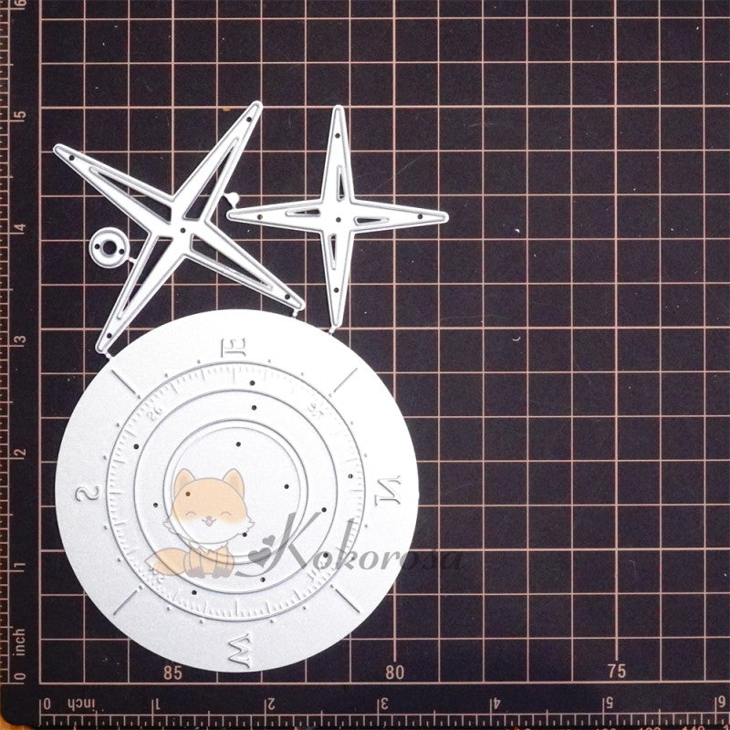 Kokorosa Metal Cutting Dies with Compass