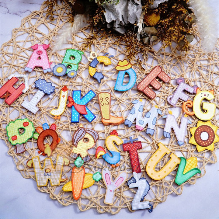 Kokorosa Metal Cutting Dies with Cute 26 Alphabets