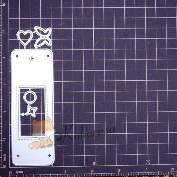 Kokorosa Metal Cutting Dies with Cute Band Aids Tag