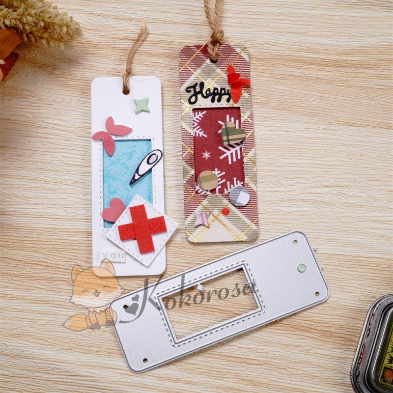 Kokorosa Metal Cutting Dies with Cute Band Aids Tag