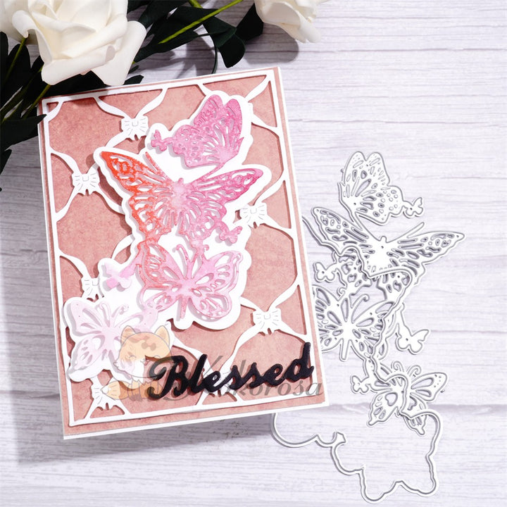 Kokorosa Metal Cutting Dies with Cute Butterflies