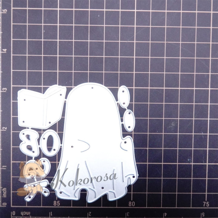 Kokorosa Metal Cutting Dies with Cute Ghost