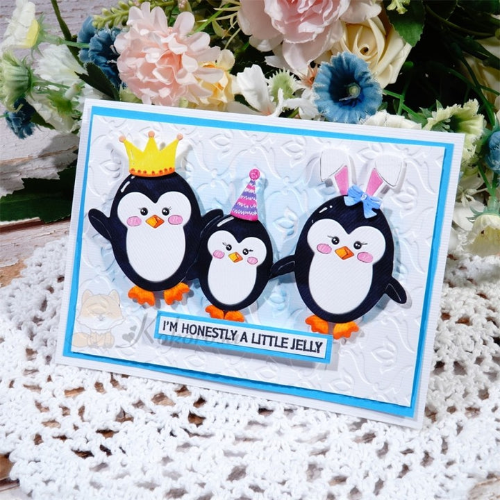 Kokorosa Metal Cutting Dies with Cute Penguins