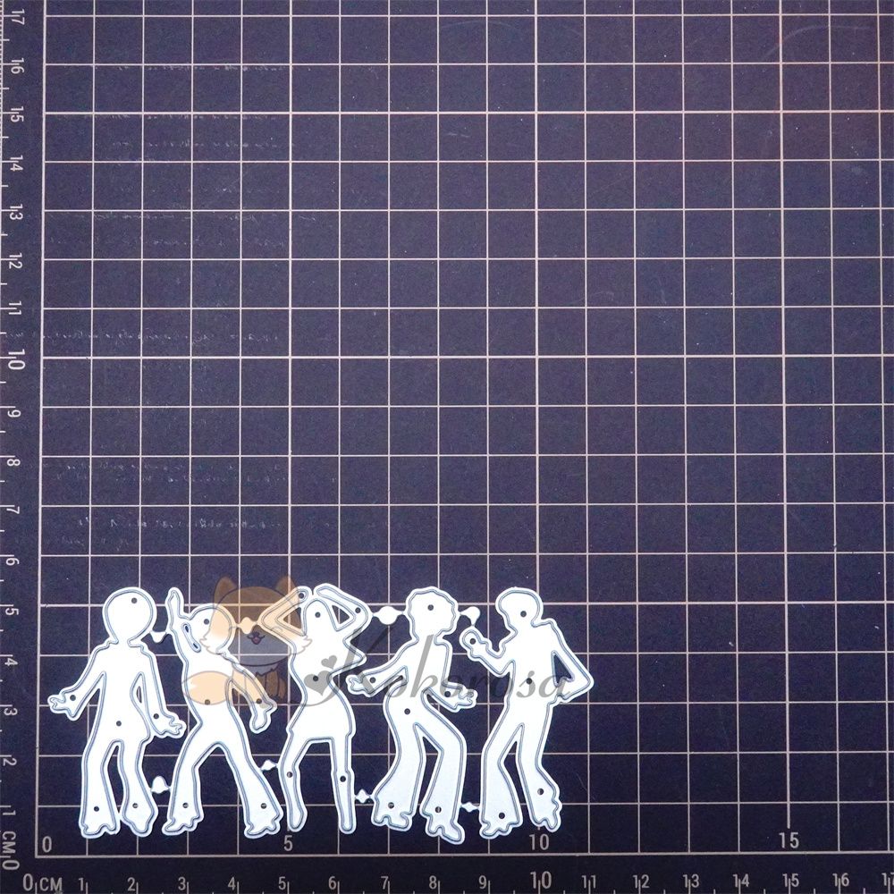 Kokorosa Metal Cutting Dies with Retro Dancers