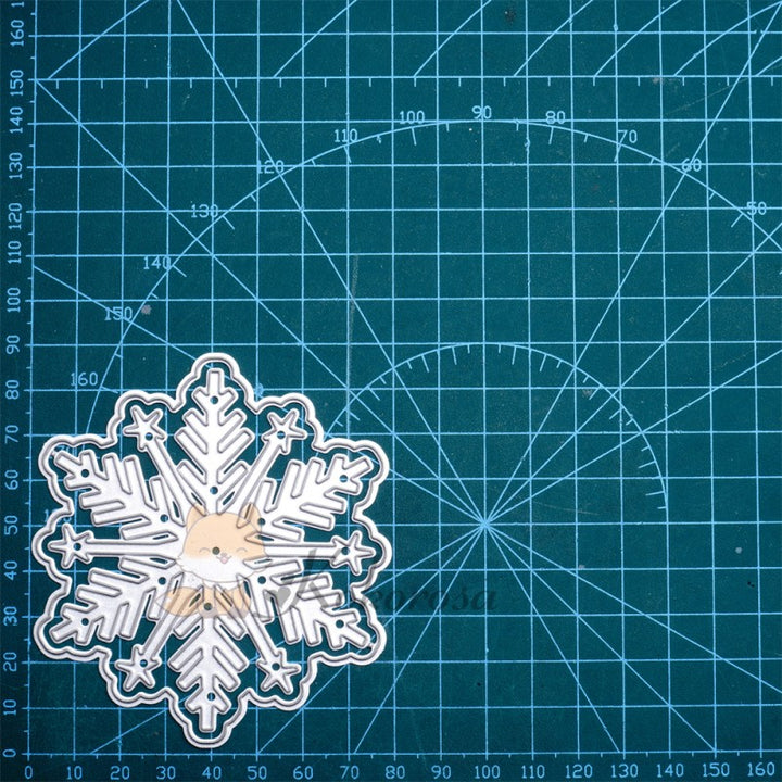 Kokorosa Metal Cutting Dies with Delicate Snowflake