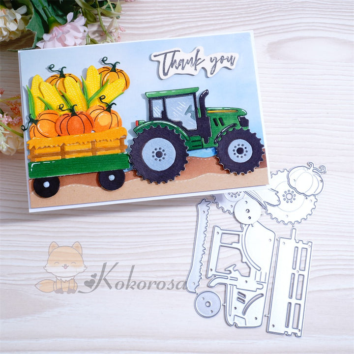 Kokorosa Metal Cutting Dies with Autumn Harvest