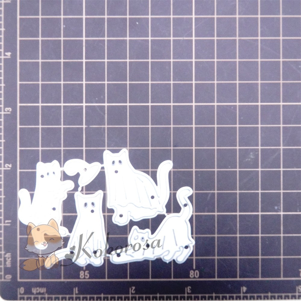 Kokorosa Metal Cutting Dies with Ghost Cats