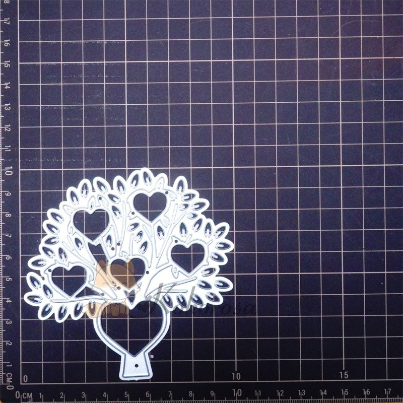Kokorosa Metal Cutting Dies with Heart Tree