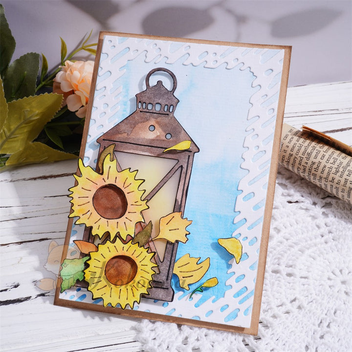 Kokorosa Metal Cutting Dies with Light & Sunflowers