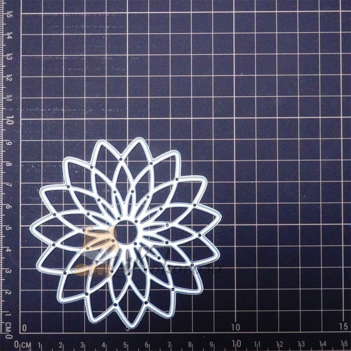 Kokorosa Metal Cutting Dies with Lotus Flower