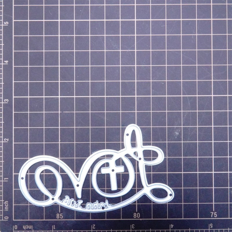 Kokorosa Metal Cutting Dies with "Love" Word