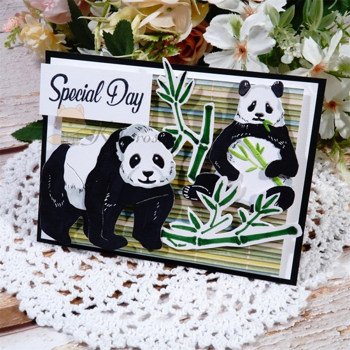 Kokorosa Metal Cutting Dies with Lovely Panda