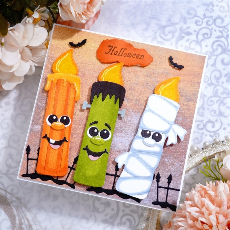 Kokorosa Metal Cutting Dies with Monster Candles