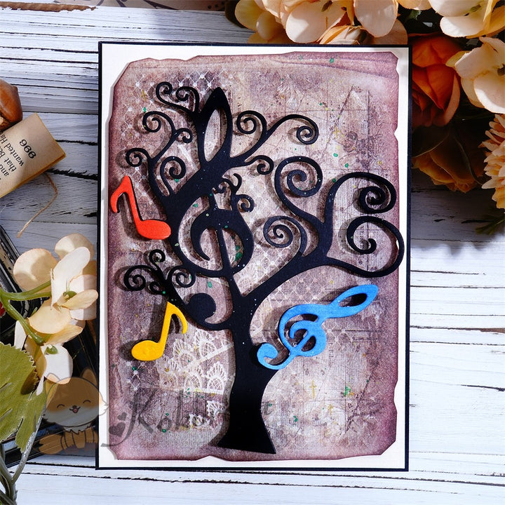 Kokorosa Metal Cutting Dies with Music Notes Tree