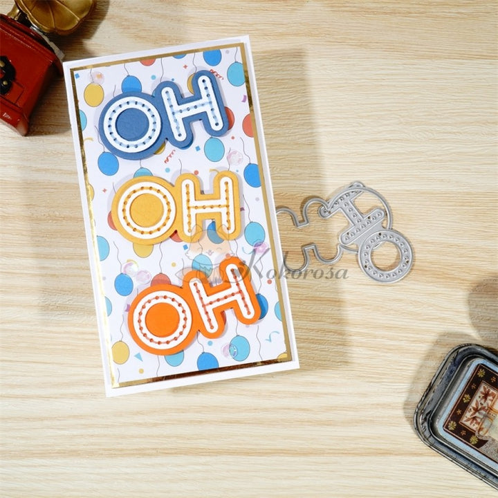 Kokorosa Metal Cutting Dies with "OH" Word