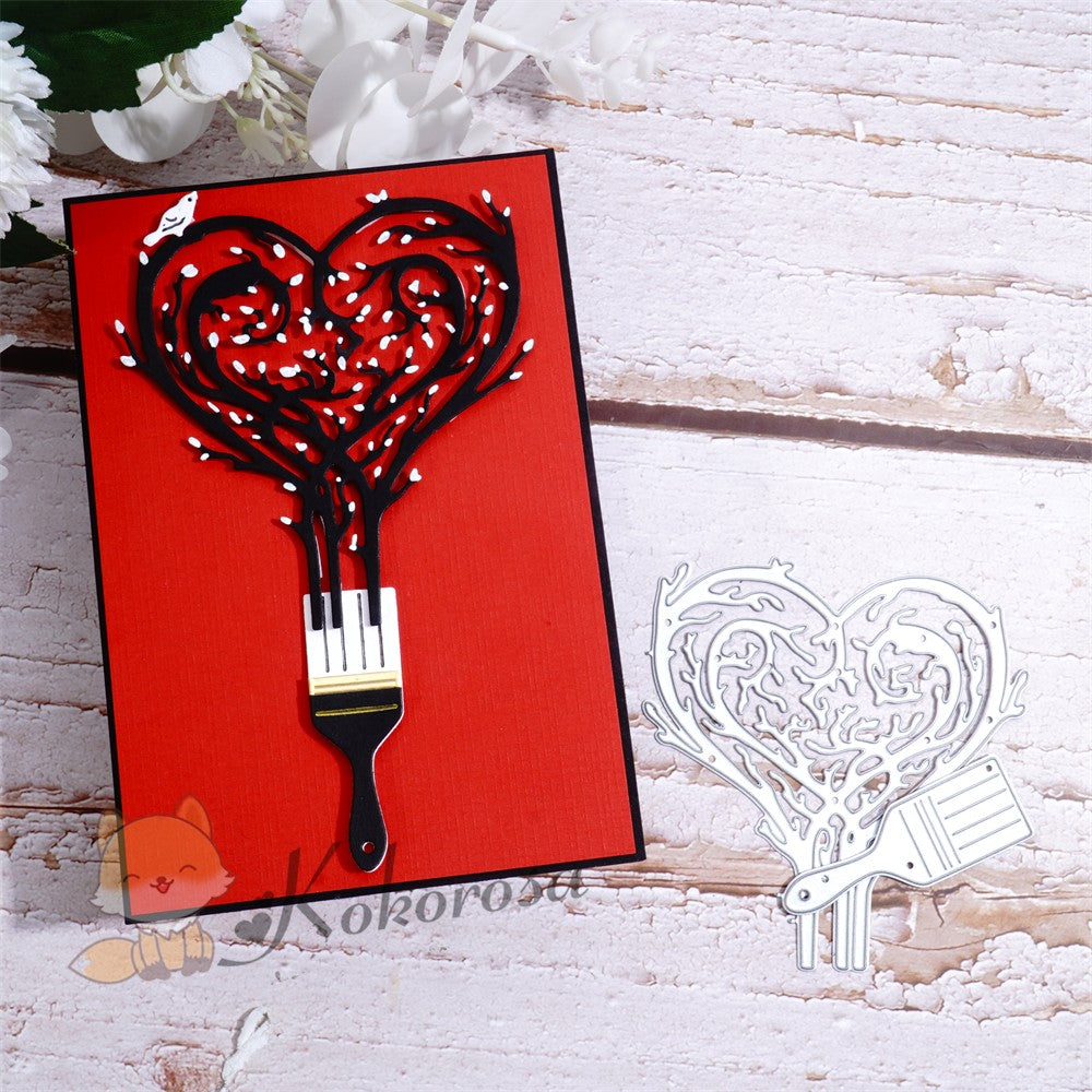 Kokorosa Metal Cutting Dies with Painting Love