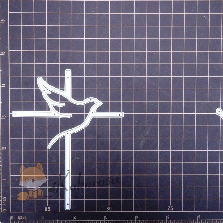 Kokorosa Metal Cutting Dies with Pigeon on Cross