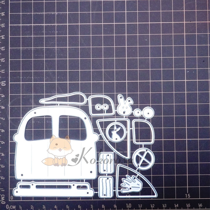 Kokorosa Metal Cutting Dies with Rabbit Driving Van