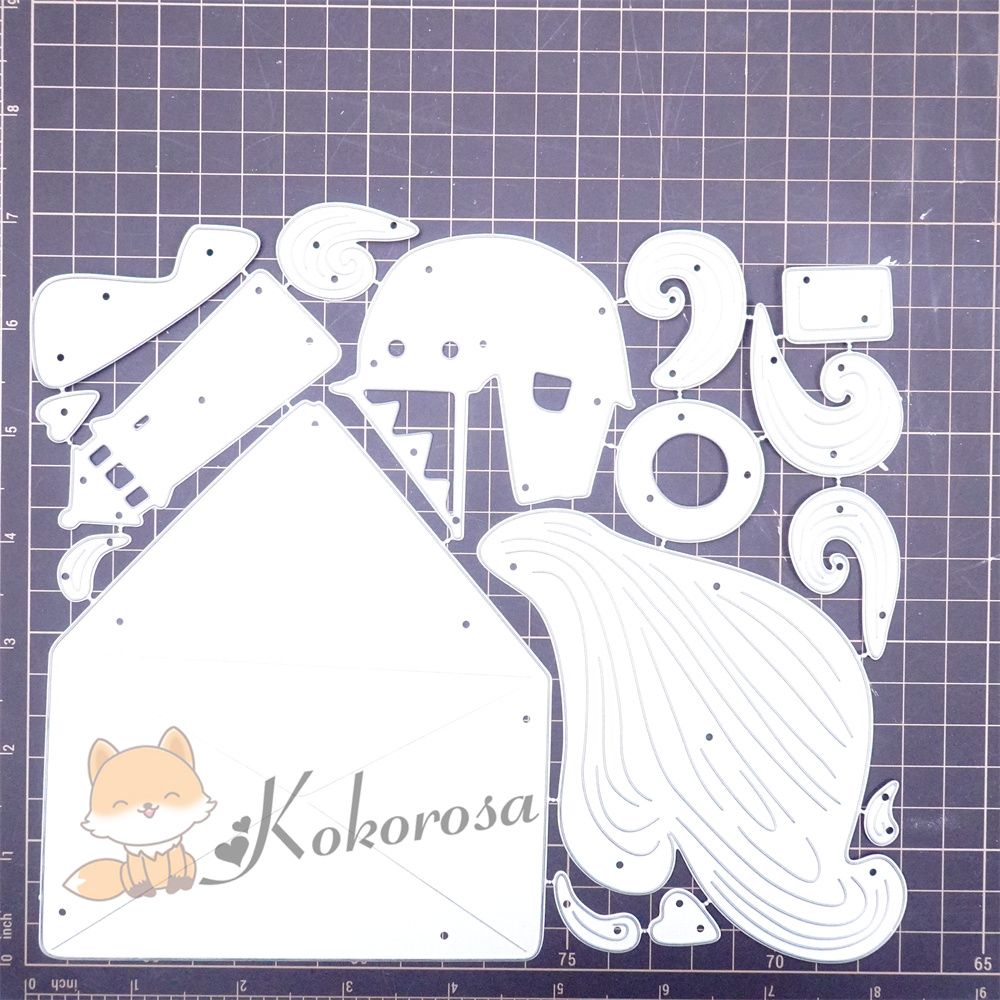 Kokorosa Metal Cutting Dies with Sailing in Envelope