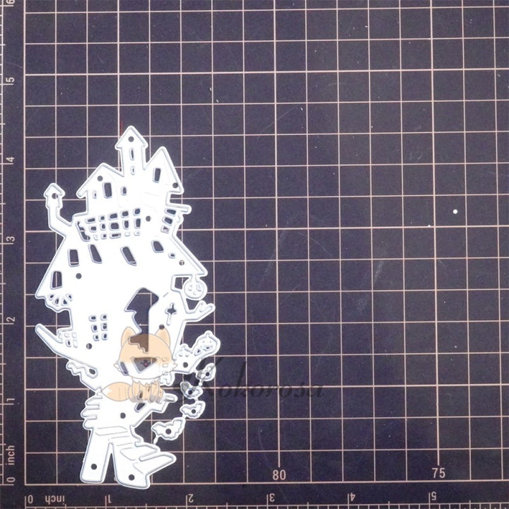 Kokorosa Metal Cutting Dies with Scary Castle