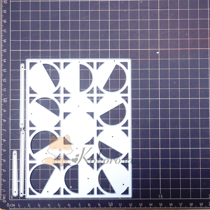 Kokorosa Metal Cutting Dies with Solar Eclipse Background Board