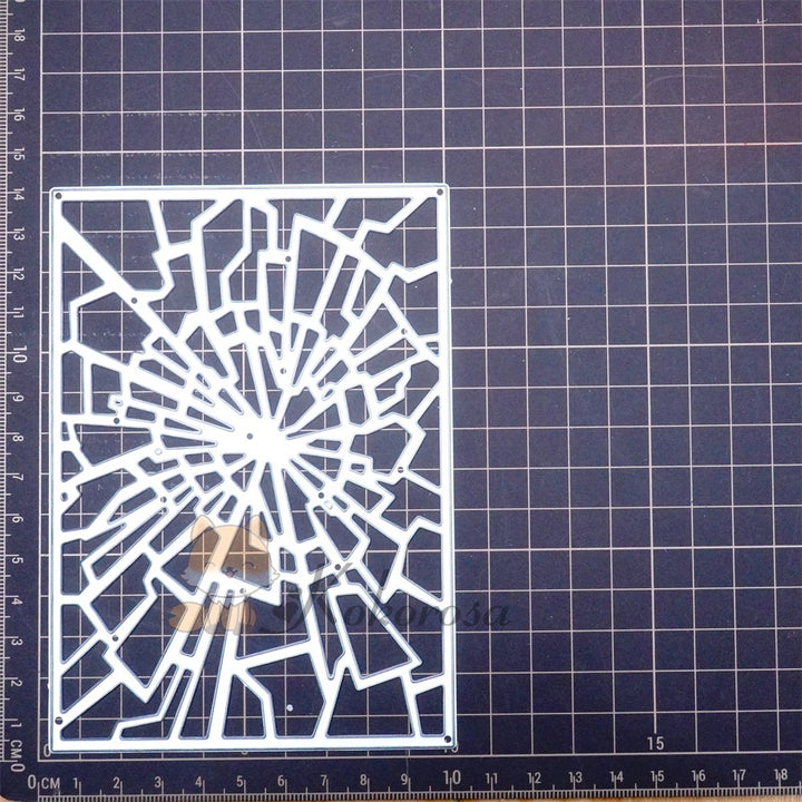 Kokorosa Metal Cutting Dies with Split Pattern Background Board