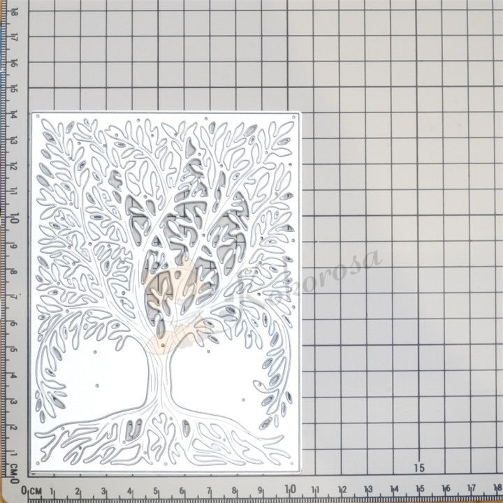 Kokorosa Metal Cutting Dies with Tarot World Tree Background Board