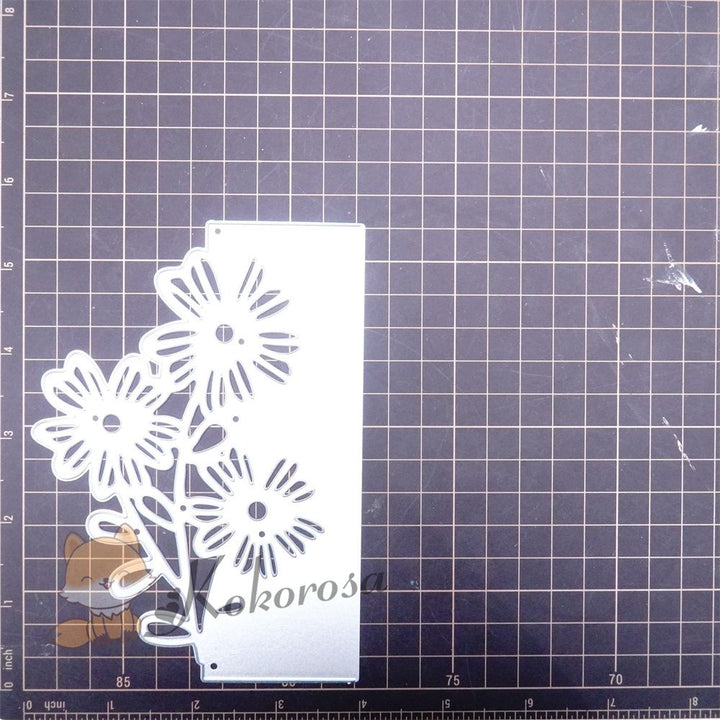 Kokorosa Metal Cutting Dies with Sunflower Border Board