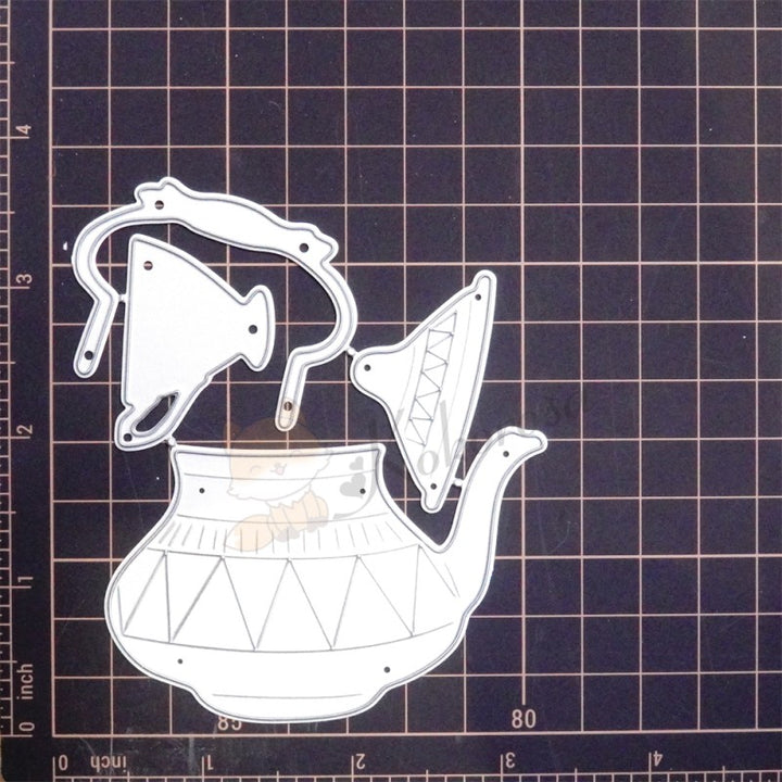 Kokorosa Metal Cutting Dies with Teapot