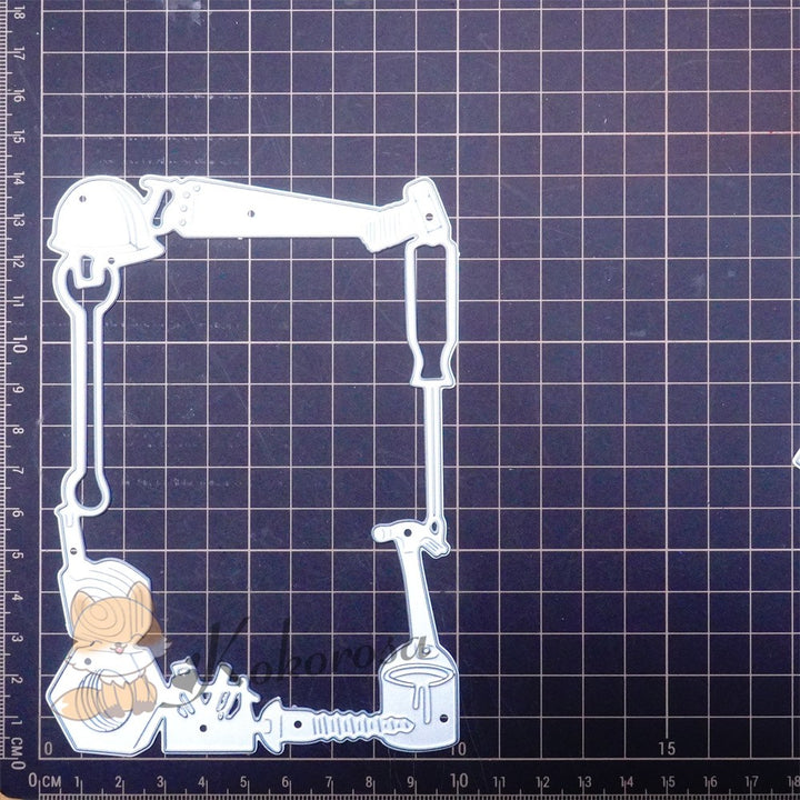 Kokorosa Metal Cutting Dies with Tools Background Board
