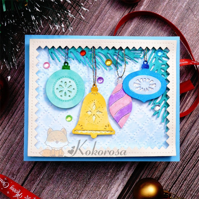 Kokorosa Metal Cutting Dies with Various Christmas Decorations