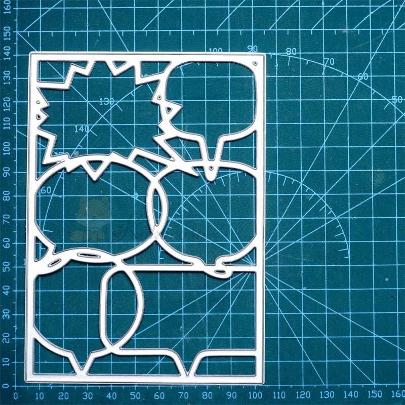 Kokorosa Metal Cutting Dies with Various Dialog Box Bubbles Frame Board