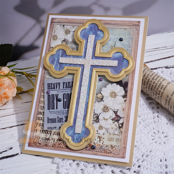 Kokorosa Metal Cutting Dies with Vintage Cross