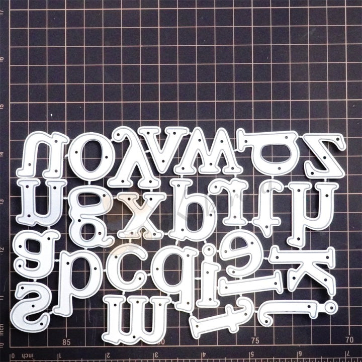 Kokorosa Metal Cutting Dies with with 26 Alphabets