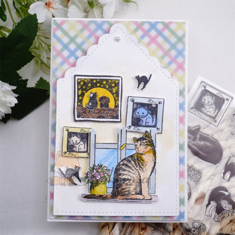Kokorosa Various Kittens Clear Stamps