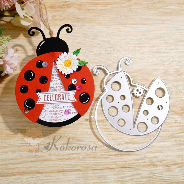 Kokorosa Metal Cutting Dies with Ladybug