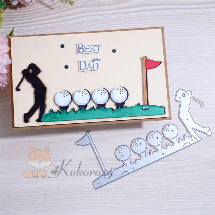 Kokorosa Metal Cutting Dies with Player and Golf