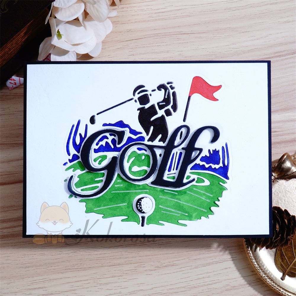 Kokorosa Metal Cutting Dies with Playing Golf