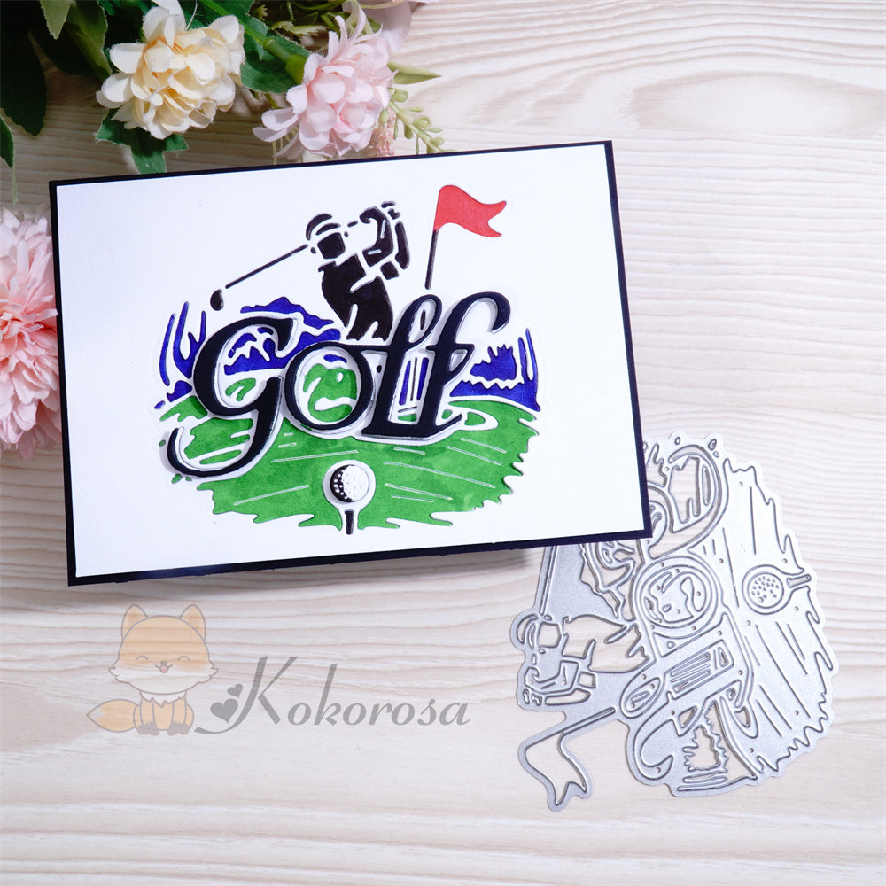 Kokorosa Metal Cutting Dies with Playing Golf