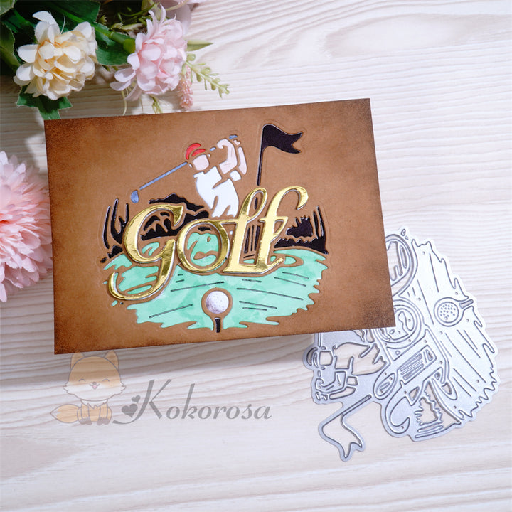 Kokorosa Metal Cutting Dies with Playing Golf