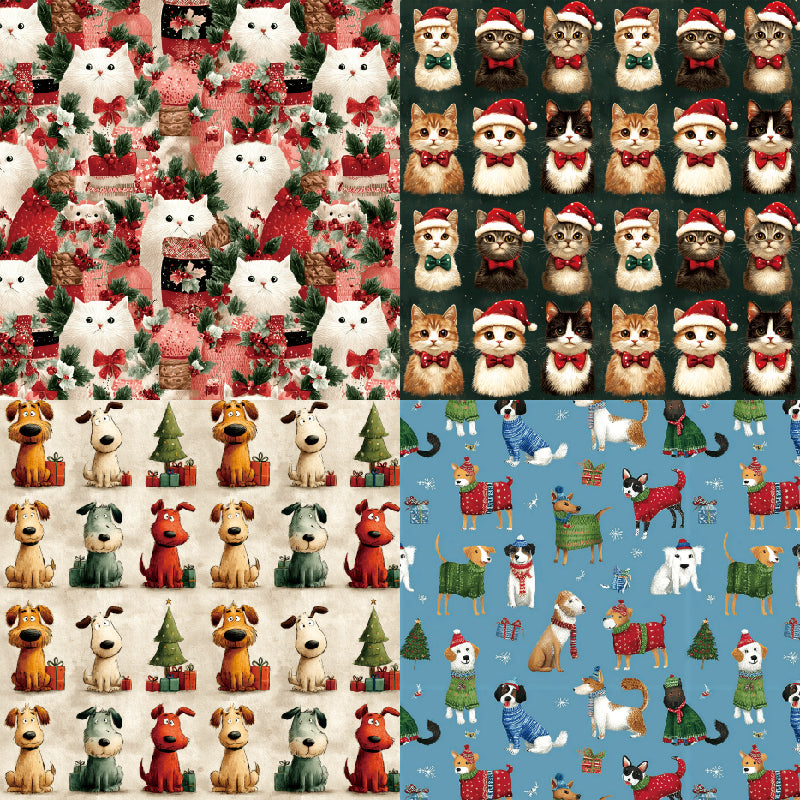 Kokorosa 24PCS 6" Cuddle Scrapbook & Cardstock Paper