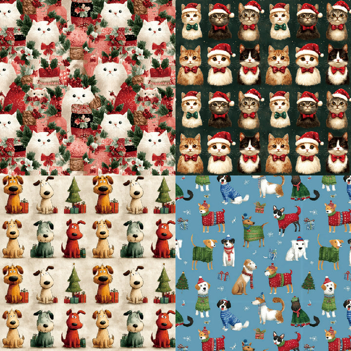 Kokorosa 24PCS 6" Cuddle Scrapbook & Cardstock Paper