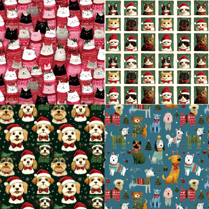 Kokorosa 24PCS 6" Cuddle Scrapbook & Cardstock Paper