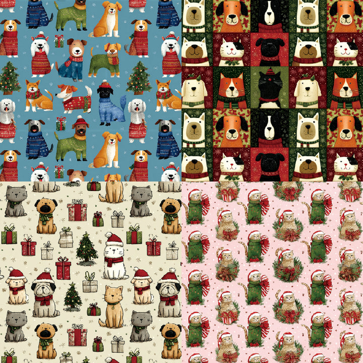 Kokorosa 24PCS 6" Cuddle Scrapbook & Cardstock Paper