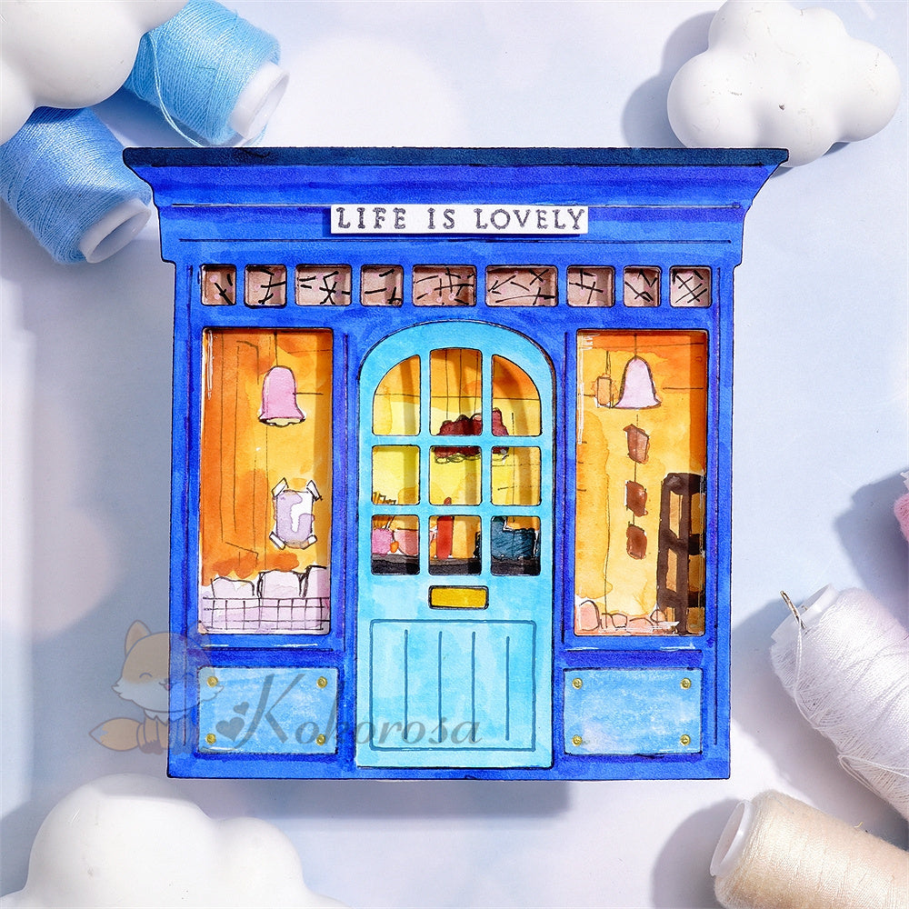 Metal Cutting Dies With Ancient Paper For Card Making Kokorosastudio metal-cutting-dies-with-ancient-paper-for-card-making-kokorosastudio